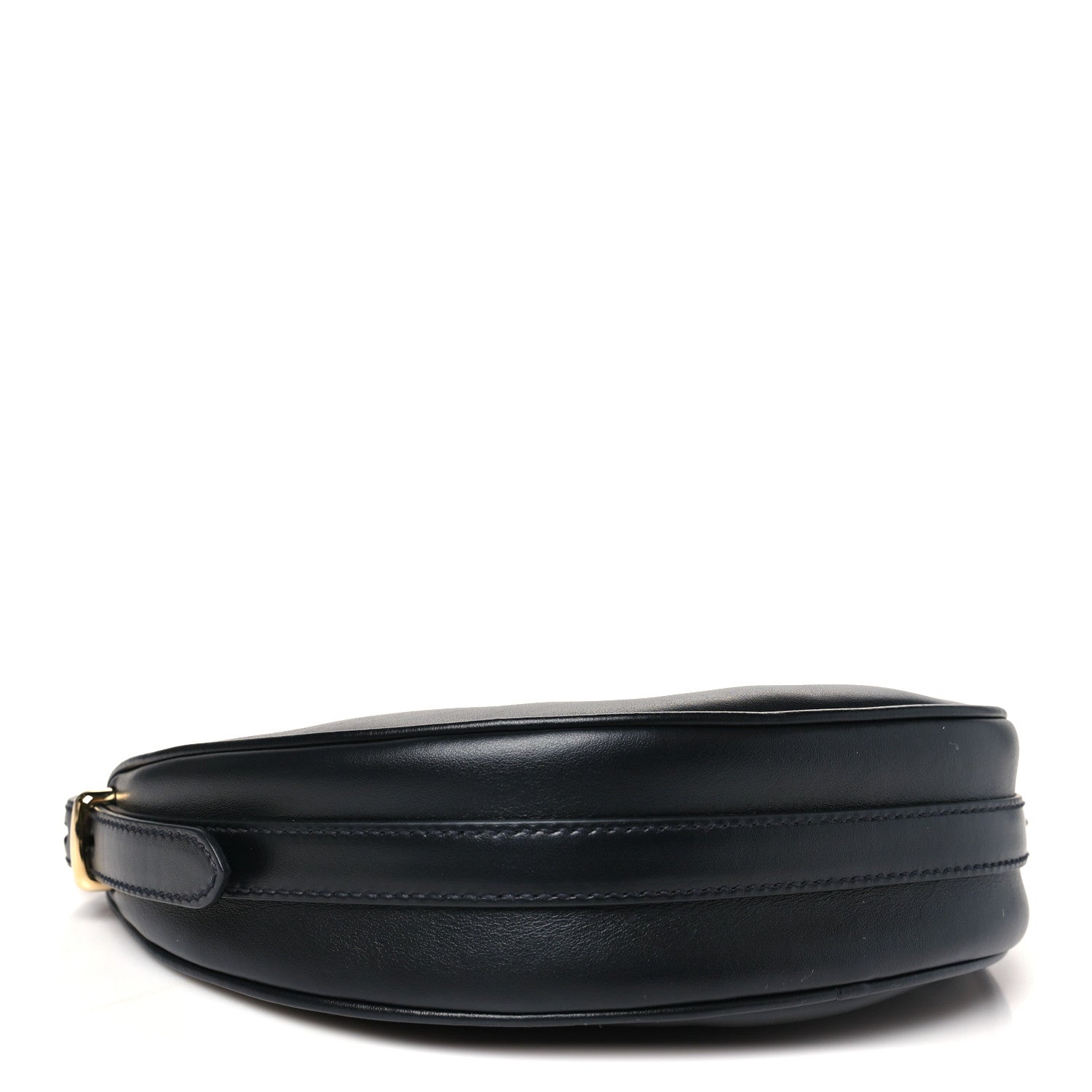 Prada Soft Calfskin Arque Shoulder Bag Black