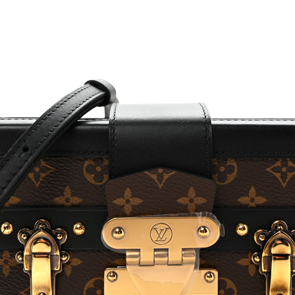 Louis Vuitton Monogram Petite Malle Black