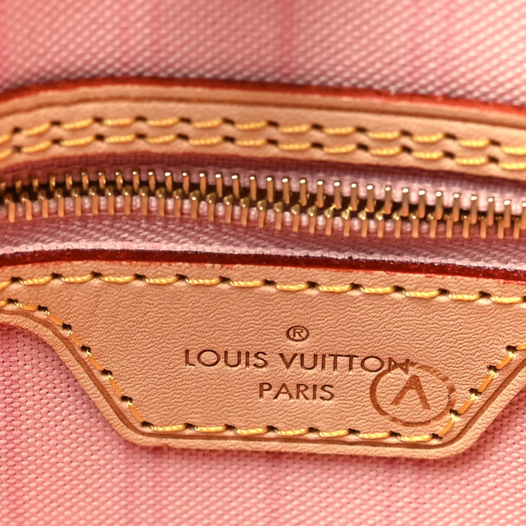 Louis Vuitton Damier Azur Neo Neverfull MM Rose Ballerine