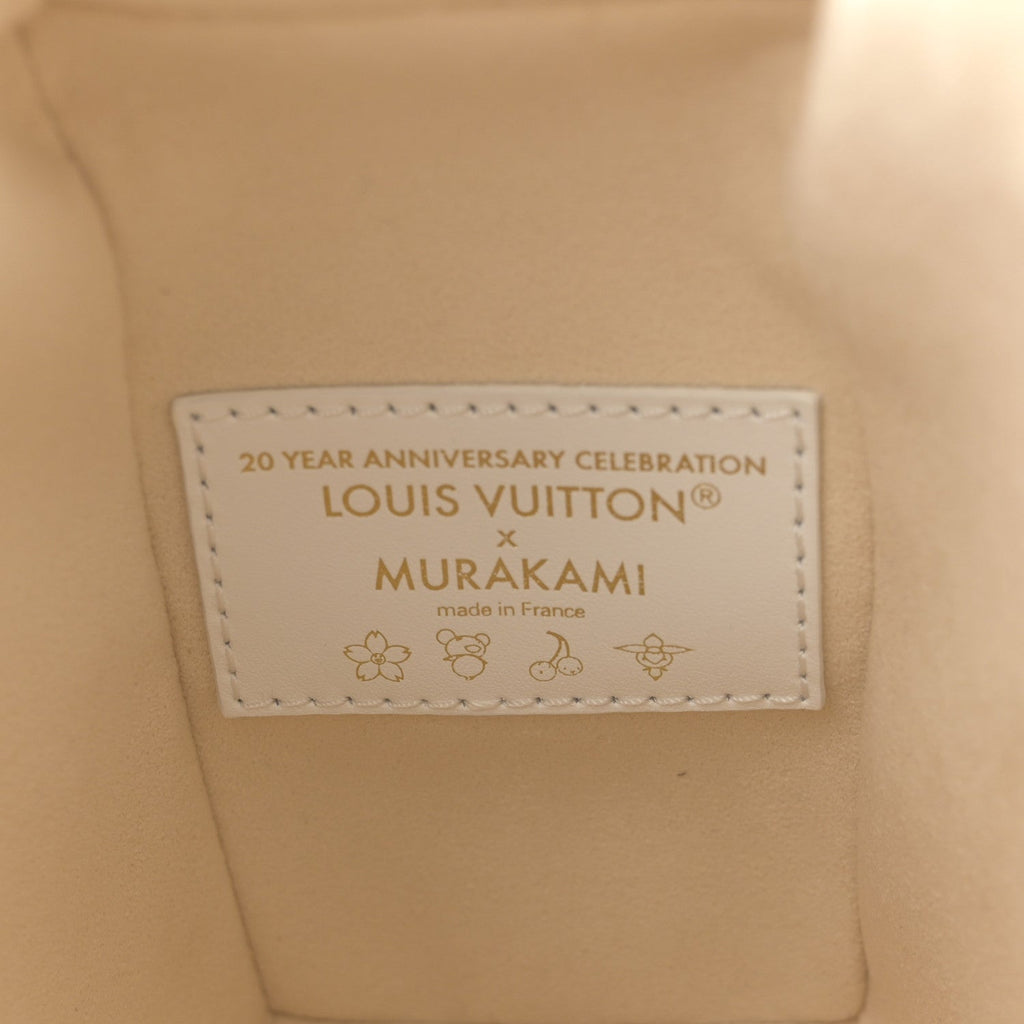 Louis Vuitton LV x TM Cowhide Monogram Multicolor Side Trunk MM White