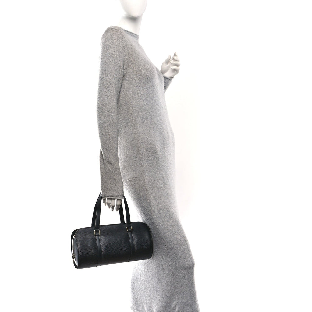 Louis Vuitton Epi Soufflot Black