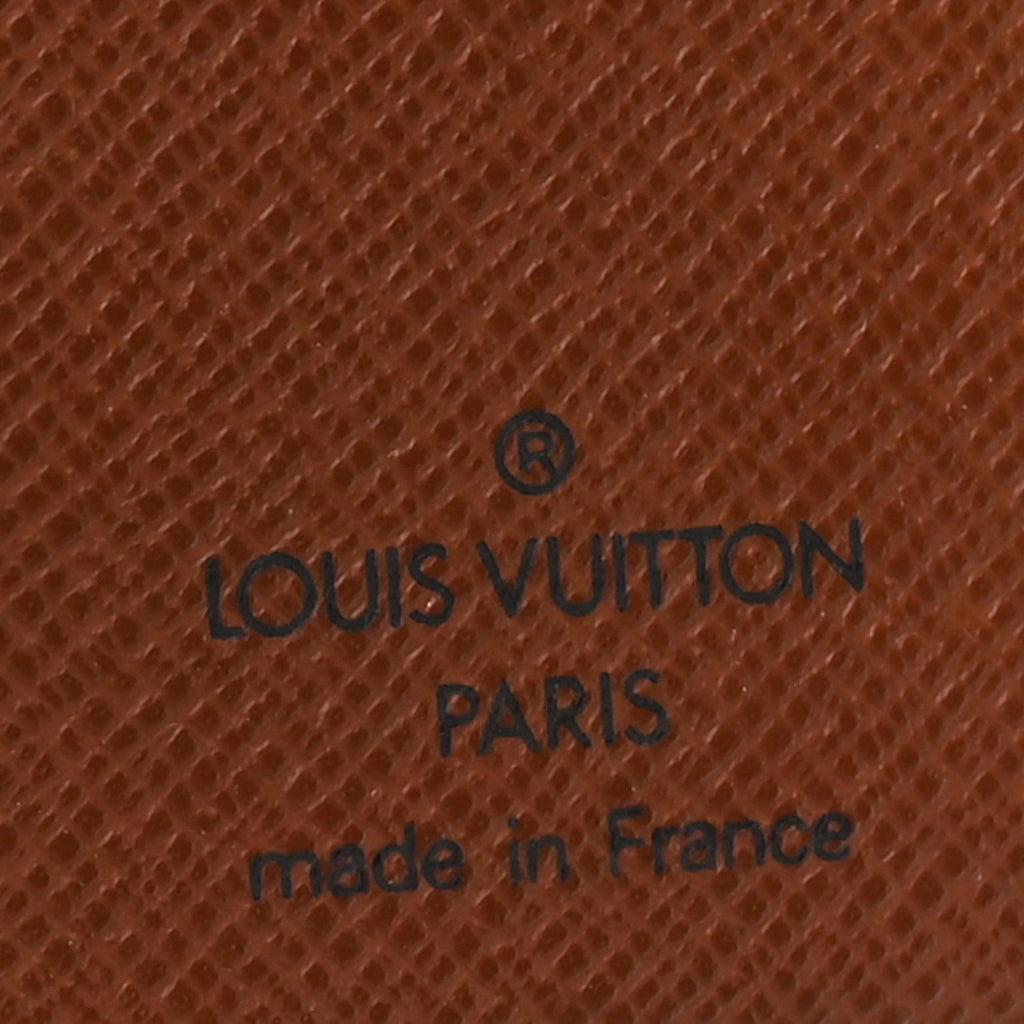 Louis Vuitton Monogram Small Ring Agenda Cover