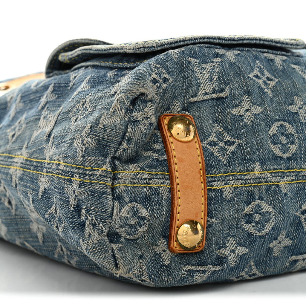 Louis Vuitton Denim Baggy GM Blue