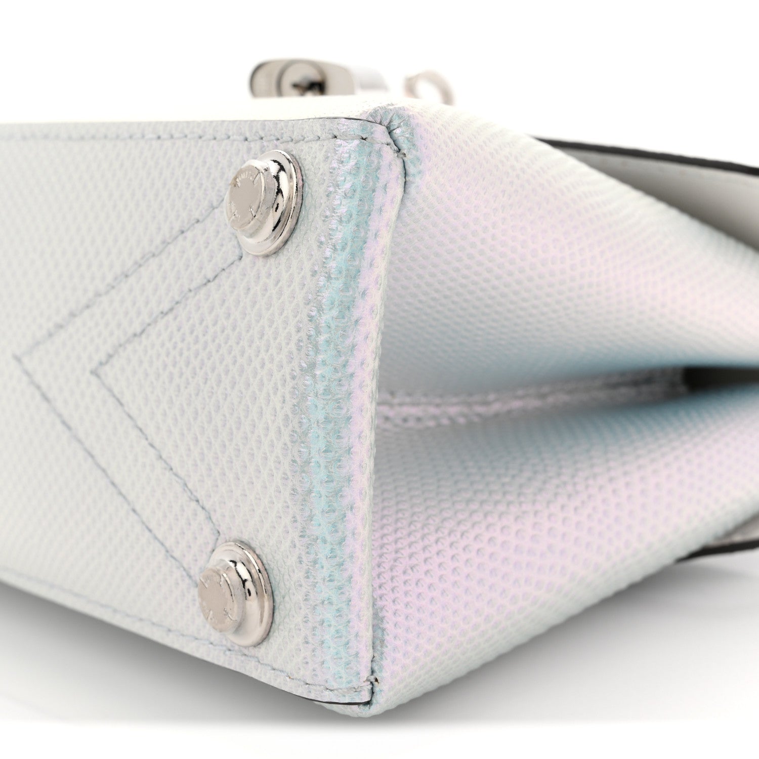 Louis Vuitton Lizard Rose Des Vents Mini Bleu Celeste
