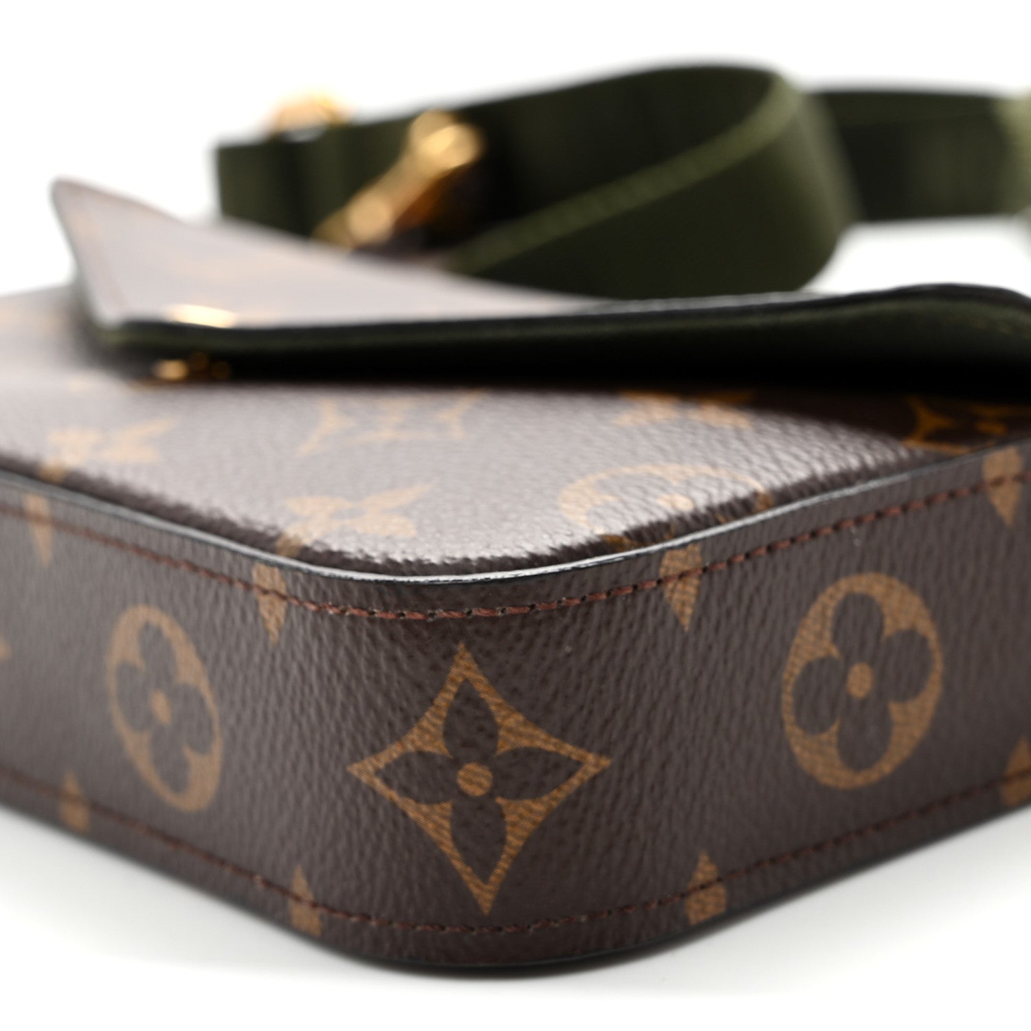 Louis Vuitton Monogram Felicie Strap & Go Kaki