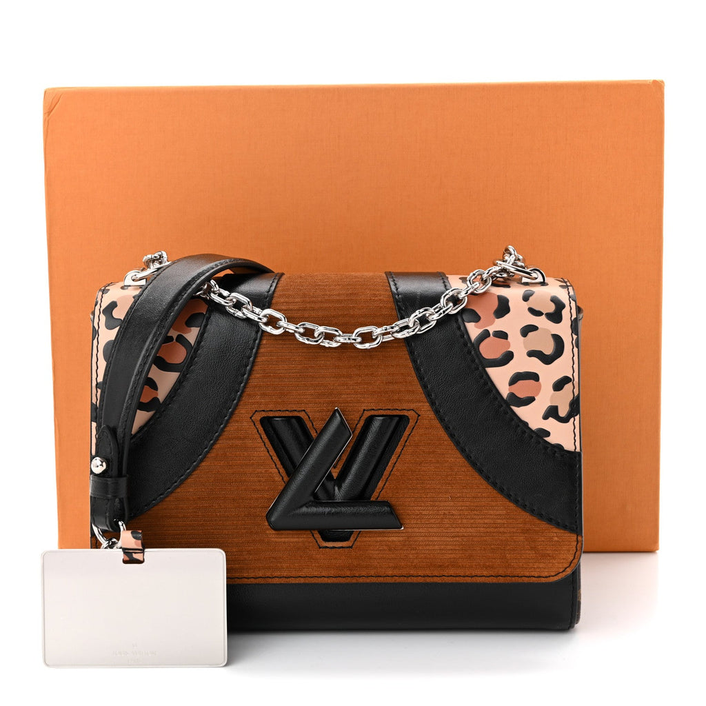 Louis Vuitton Calfskin Monogram Wild at Heart Twist Shoulder Bag MM