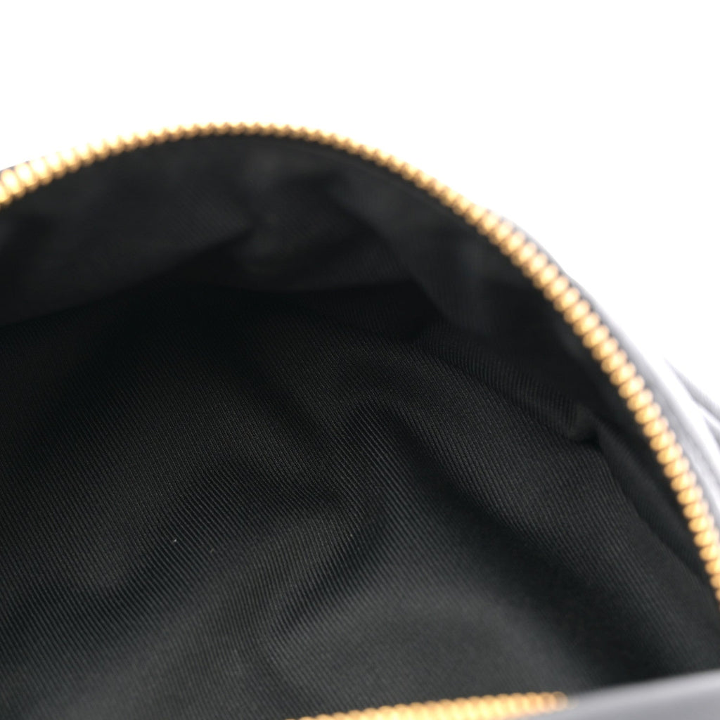 Louis Vuitton Calfskin Quilted New Wave Bumbag Black