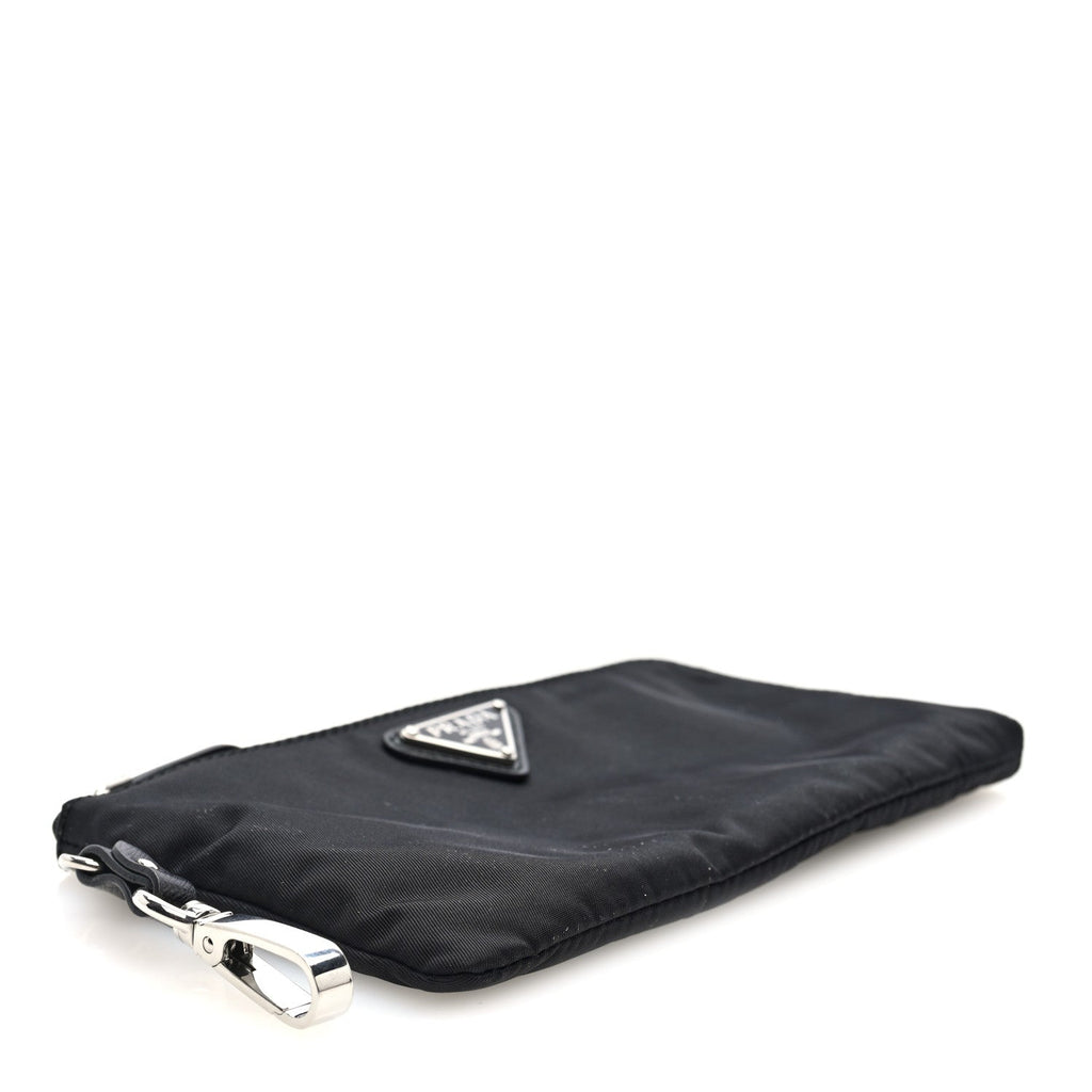 Prada Nylon Tessuto Pouch Black