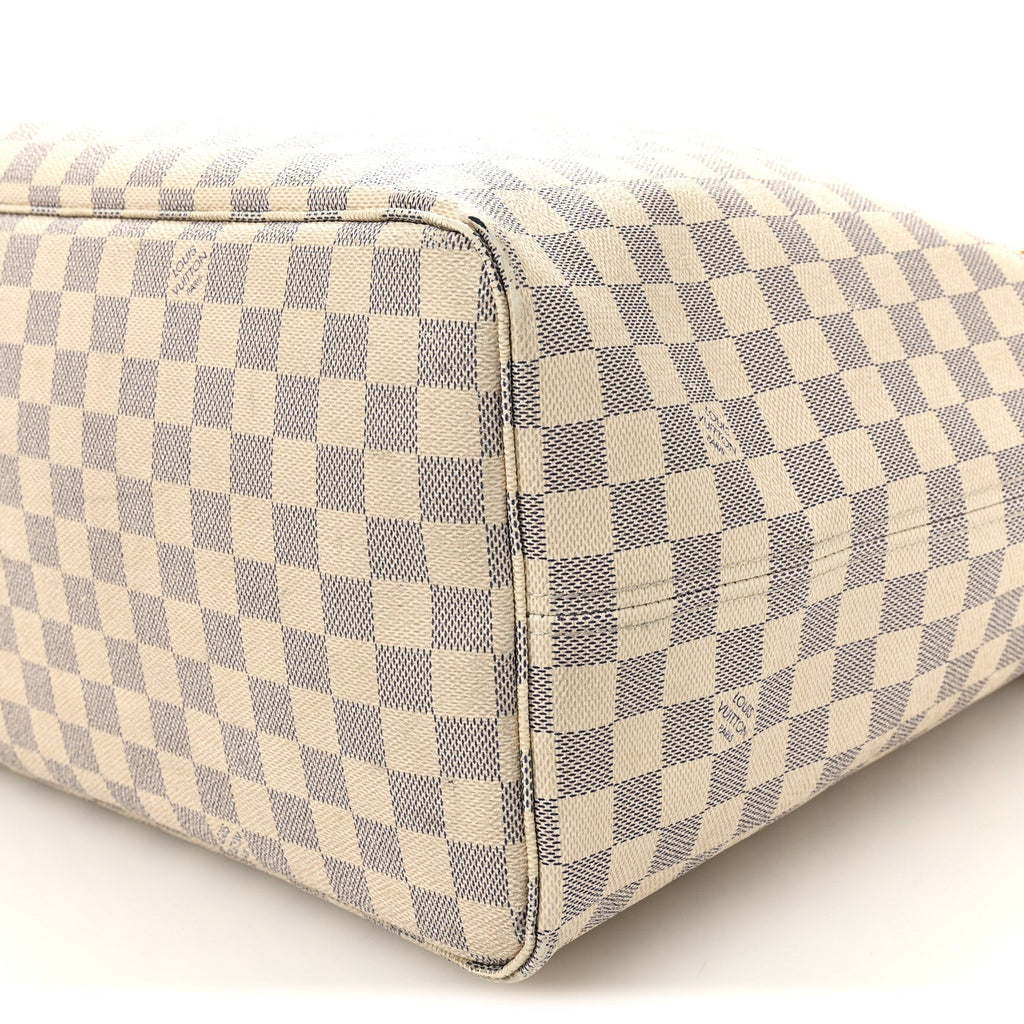 Louis Vuitton Damier Azur Neo Neverfull GM Rose Ballerine