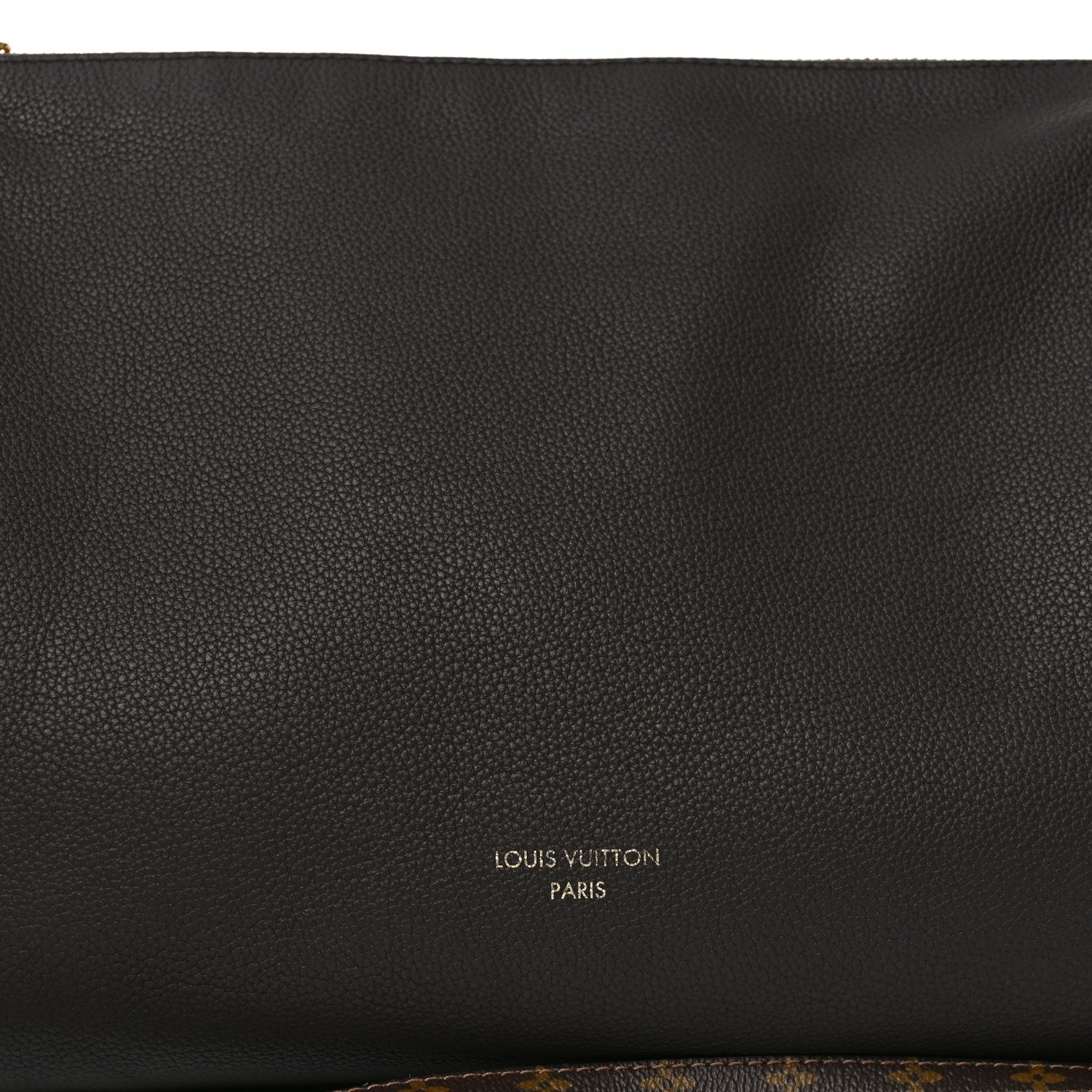 Louis Vuitton Calfskin Monogram Express MM Mahogany