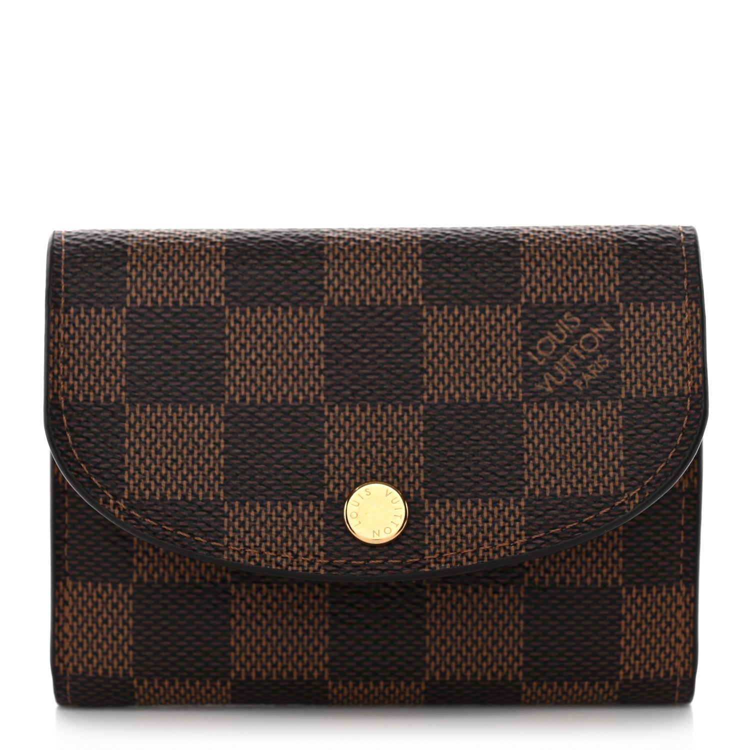 Louis Vuitton Damier Ebene Rosalie Coin Purse Rose Ballerine