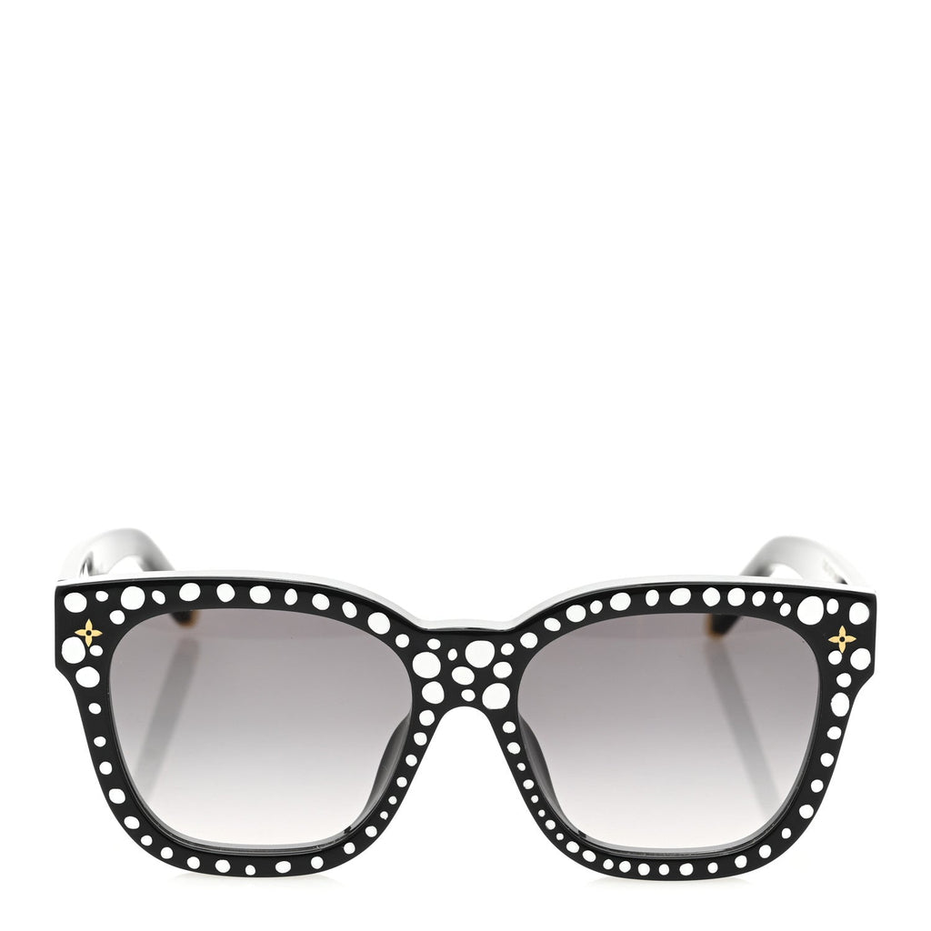 Louis Vuitton LV X YK Acetate Painted Dots Sunglasses Z1902W Black White