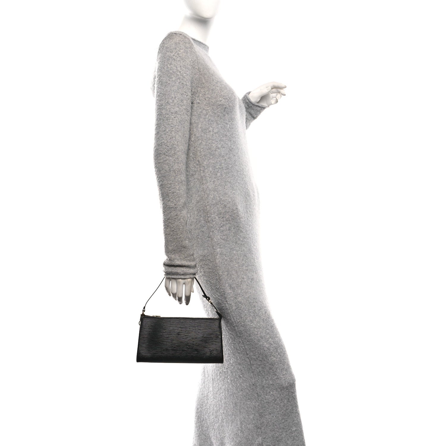 Louis Vuitton Epi Pochette Accessories 21 Black