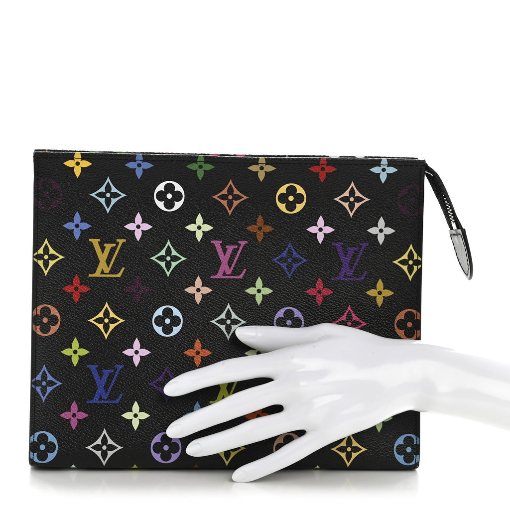 Louis Vuitton LV X TM Monogram Multicolor Toiletry Pouch 26 Black