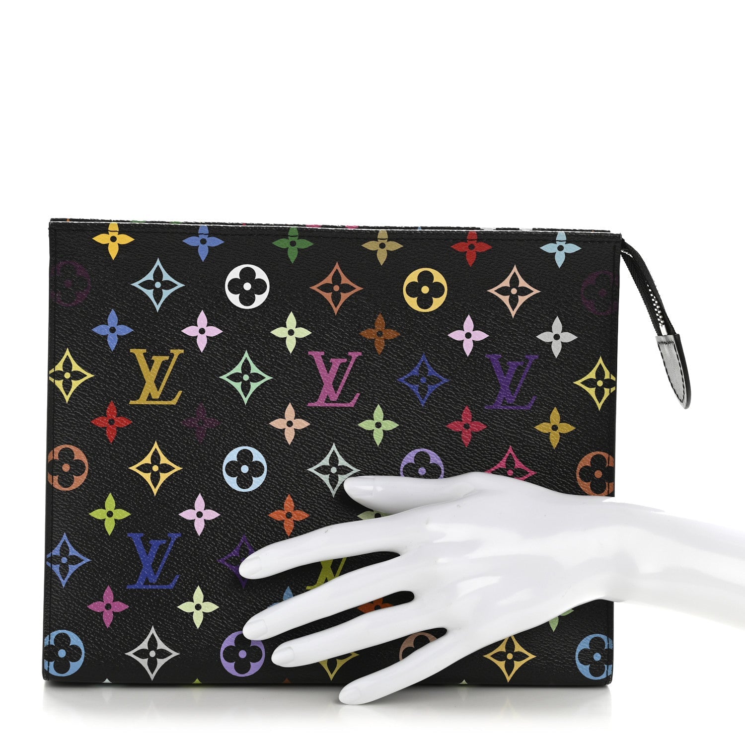Louis Vuitton LV X TM Monogram Multicolor Toiletry Pouch 26 Black