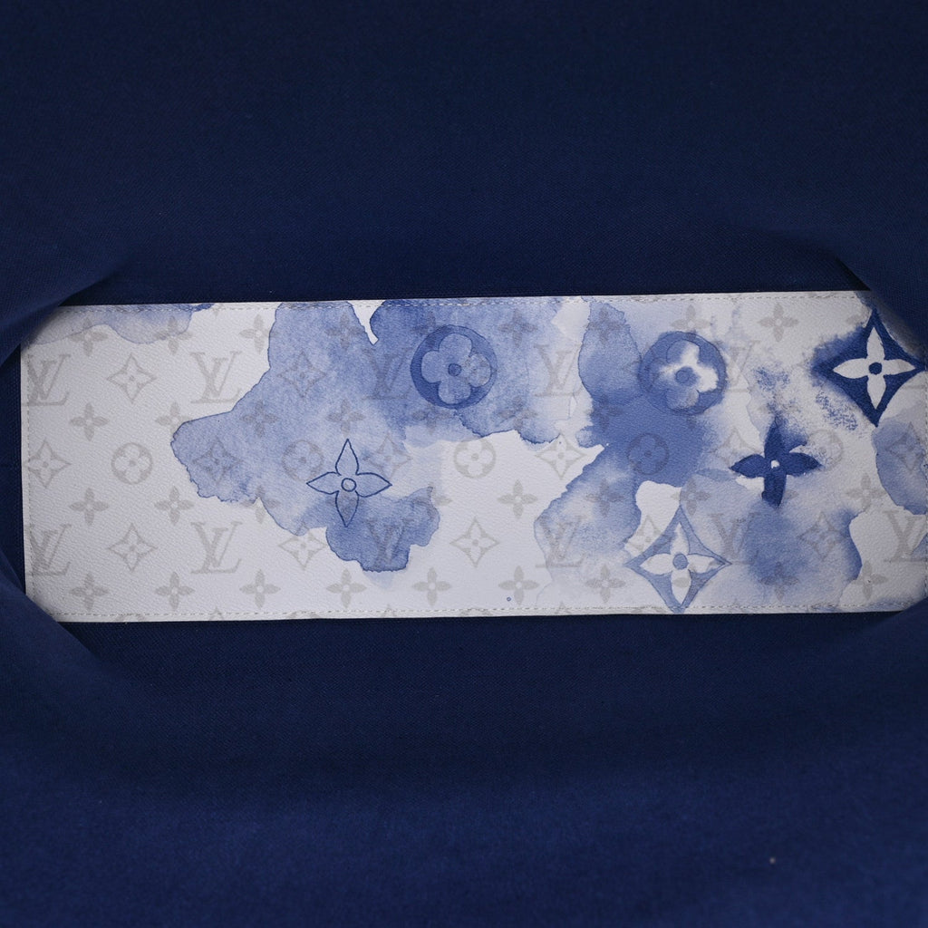Louis Vuitton Monogram Watercolor New Tote GM Blue