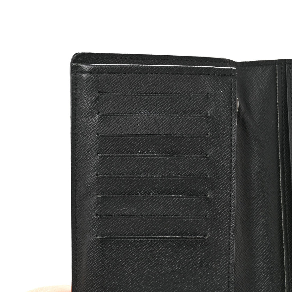 Louis Vuitton Epi Brazza Wallet Black