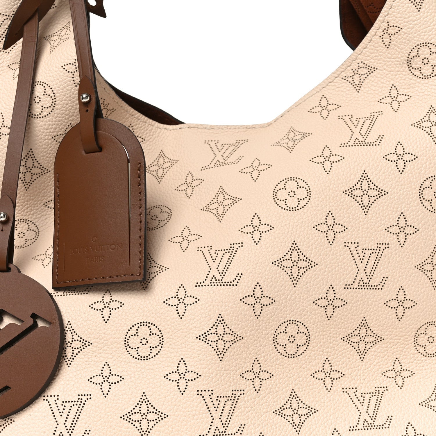 Louis Vuitton Mahina Carmel Hobo Creme