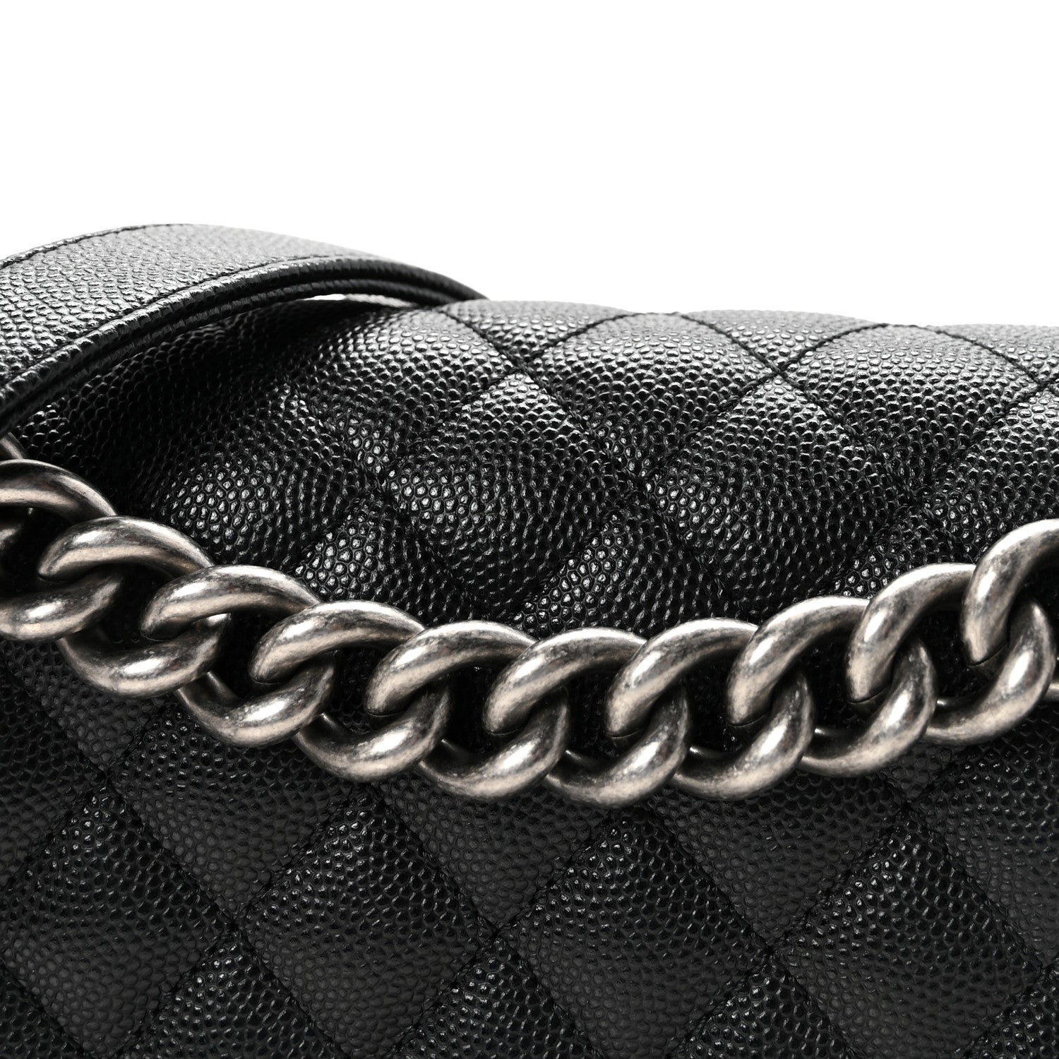 Chanel Caviar Quilted Small Boy Flap Black