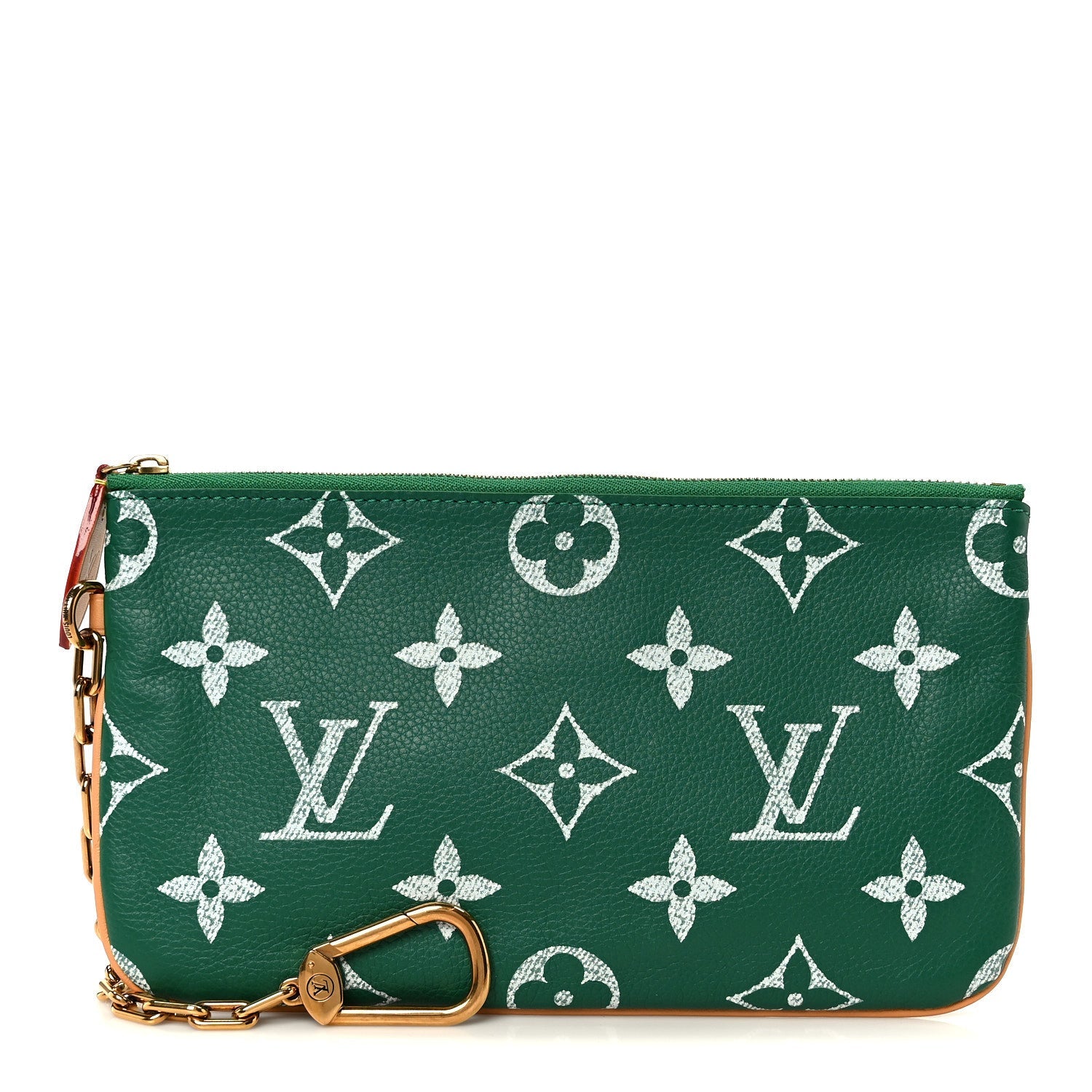 Louis Vuitton Calfskin Monogram Speedy P9 Bandouliere 50 Pochette Green