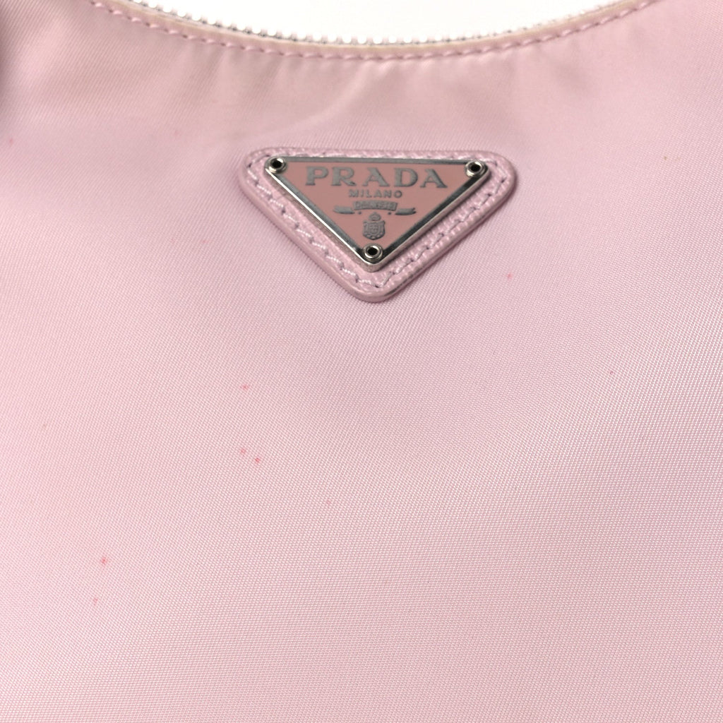 Prada Nylon Re-Edition 2005 Shoulder Bag Alabastro
