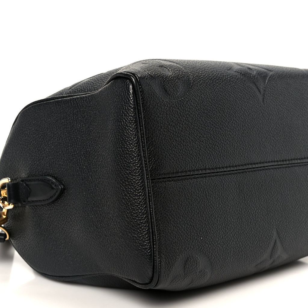 Louis Vuitton Empreinte Monogram Giant Speedy Bandouliere 25 Black