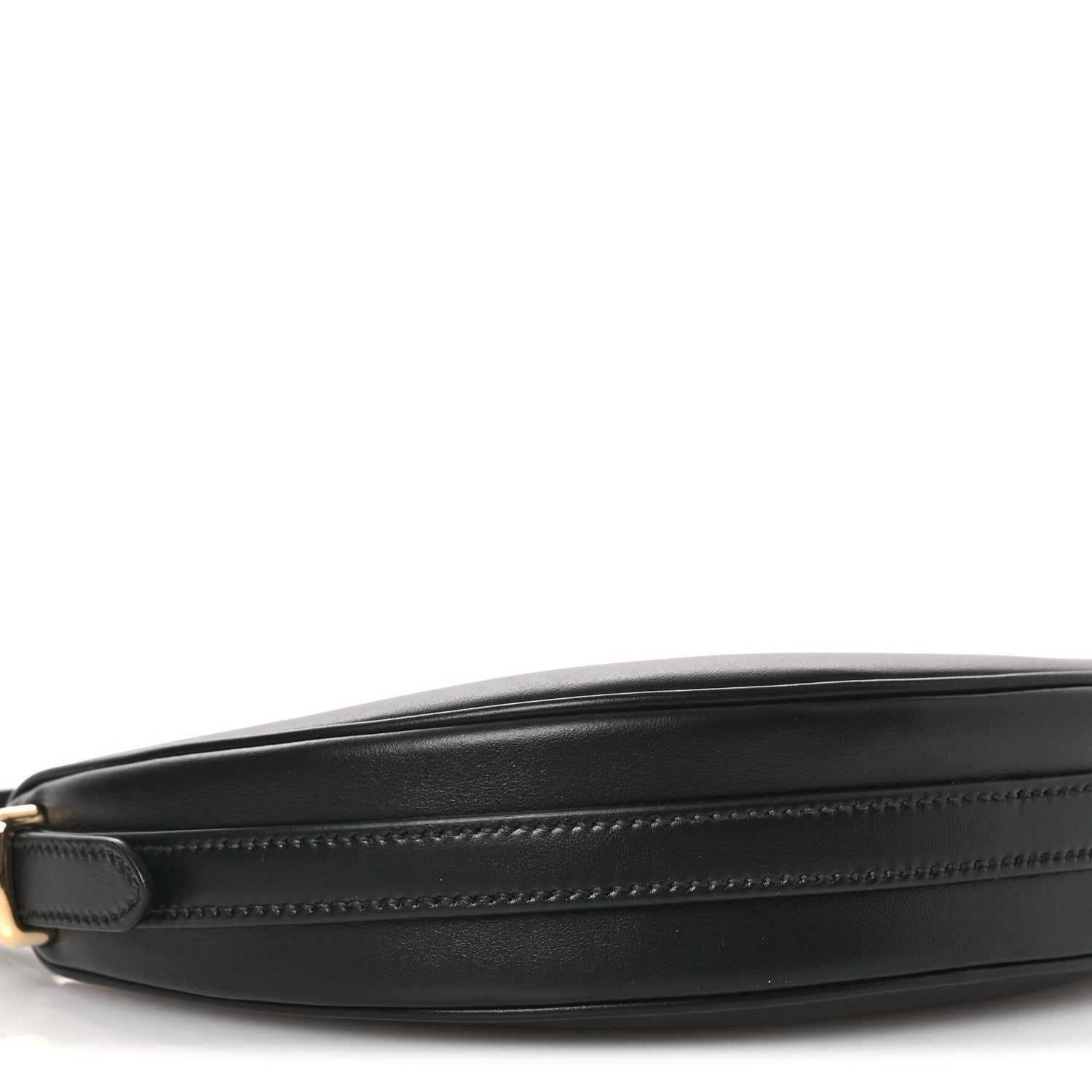 Prada Soft Calfskin Mini Arque Shoulder Bag Black