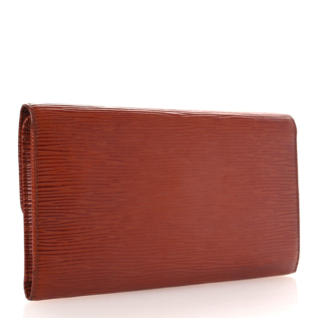 Louis Vuitton Epi Porte Tresor International Wallet Cipango