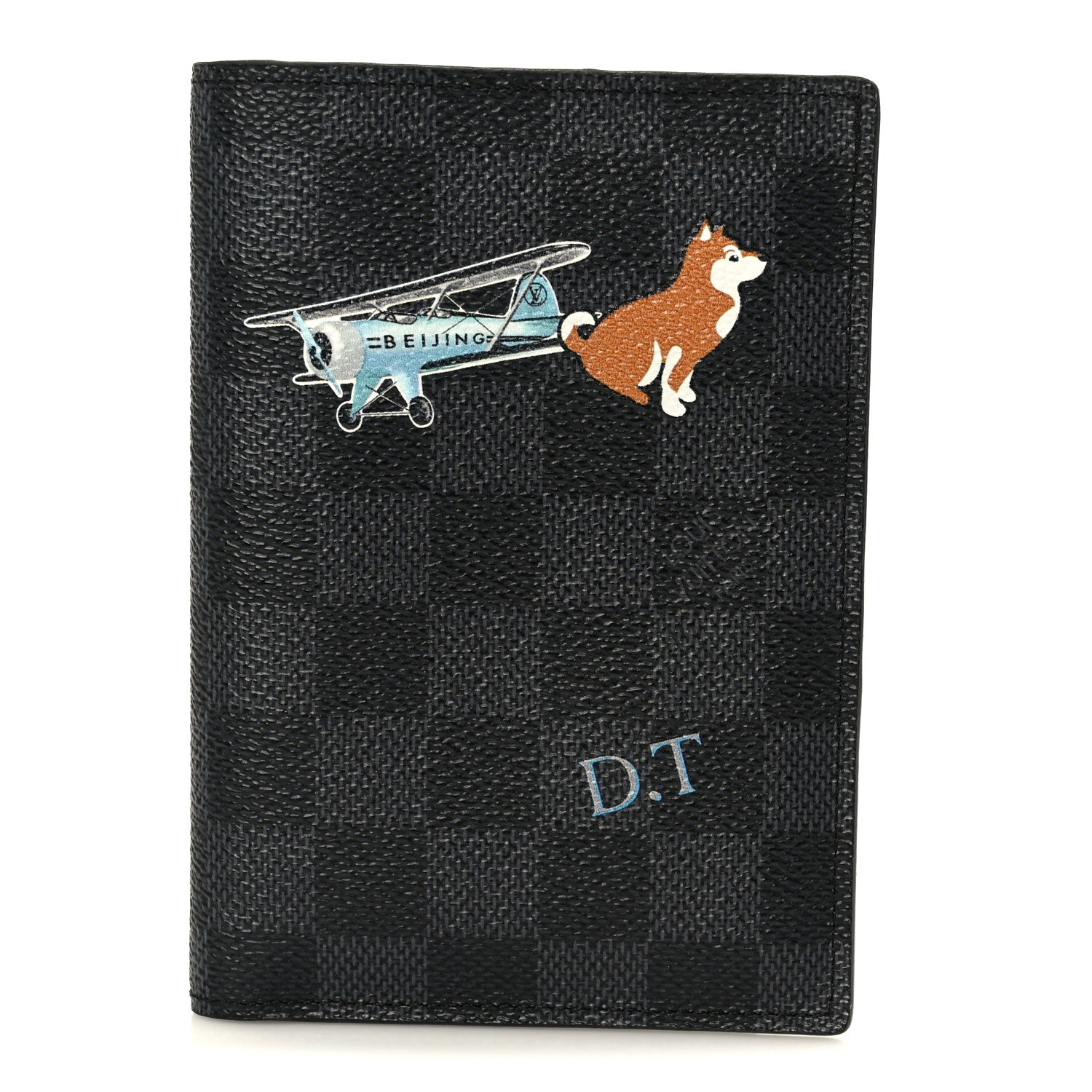Louis Vuitton Damier Graphite My LV World Tour Passport Cover