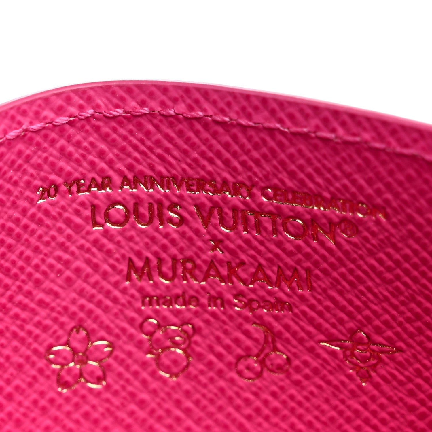 Louis Vuitton LV X TM Monogram Multicolor Card Holder Kawaii Pink