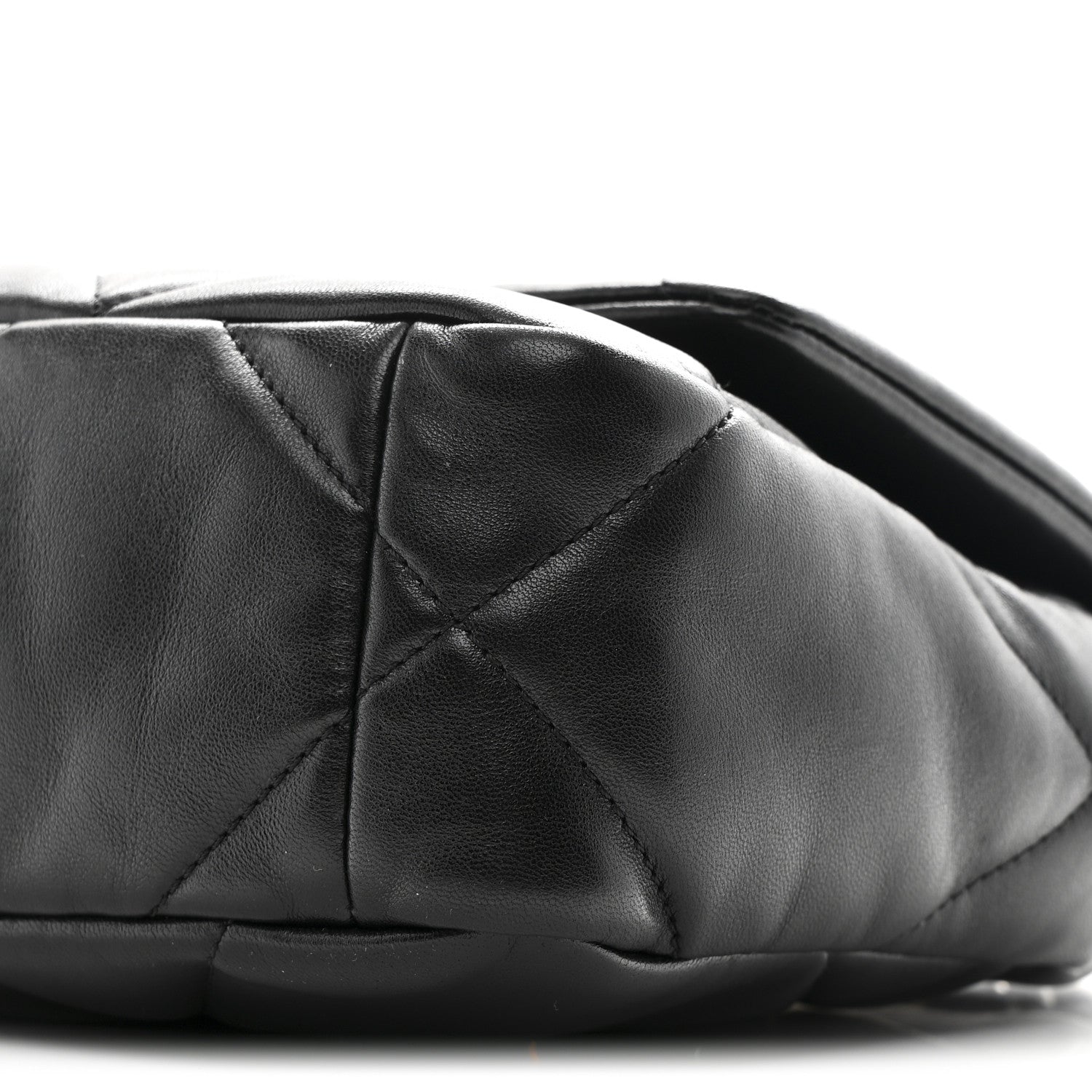 Chanel Lambskin Quilted Medium Chanel 19 Flap Black
