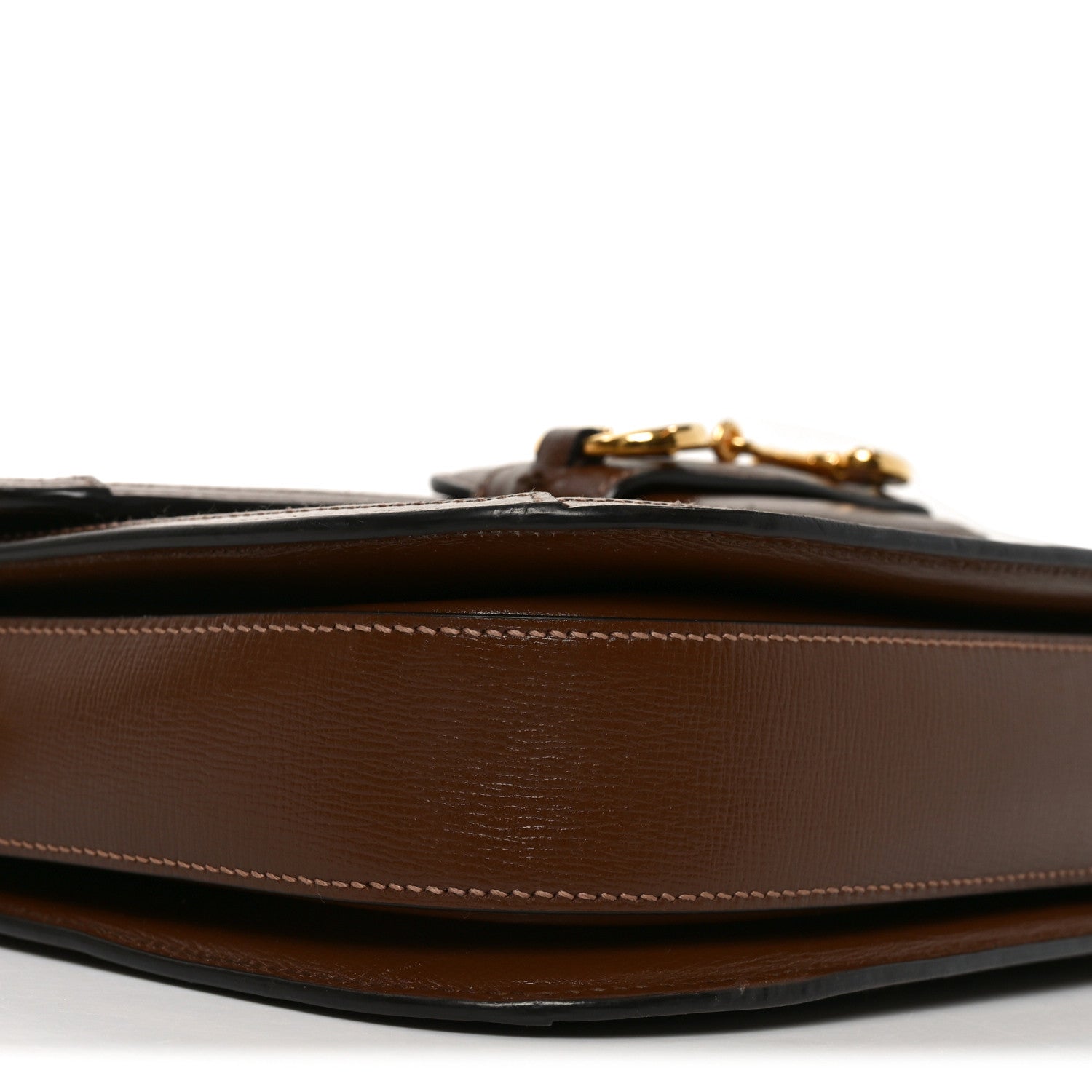 Gucci GG Supreme Monogram Horsebit 1955 Shoulder Bag Beige Brown Sugar