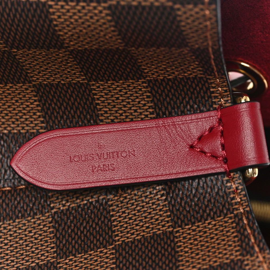 Louis Vuitton Damier Ebene Neonoe MM Cherry Berry