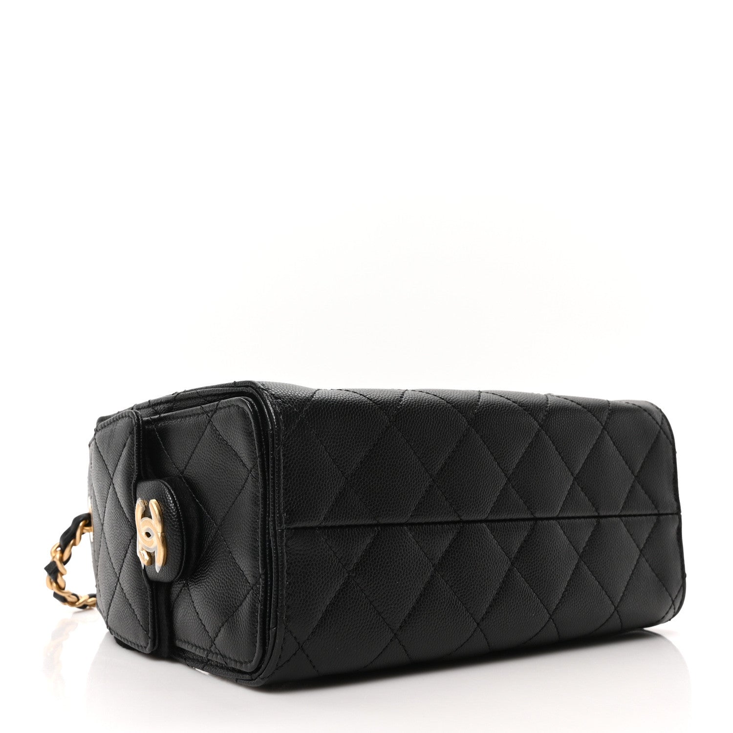 Chanel Caviar Quilted Mini Chanel 25 Handbag Black
