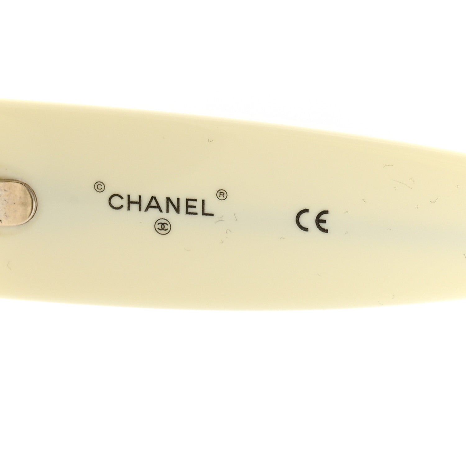 Acetate Shield Sunglasses 71476-A White