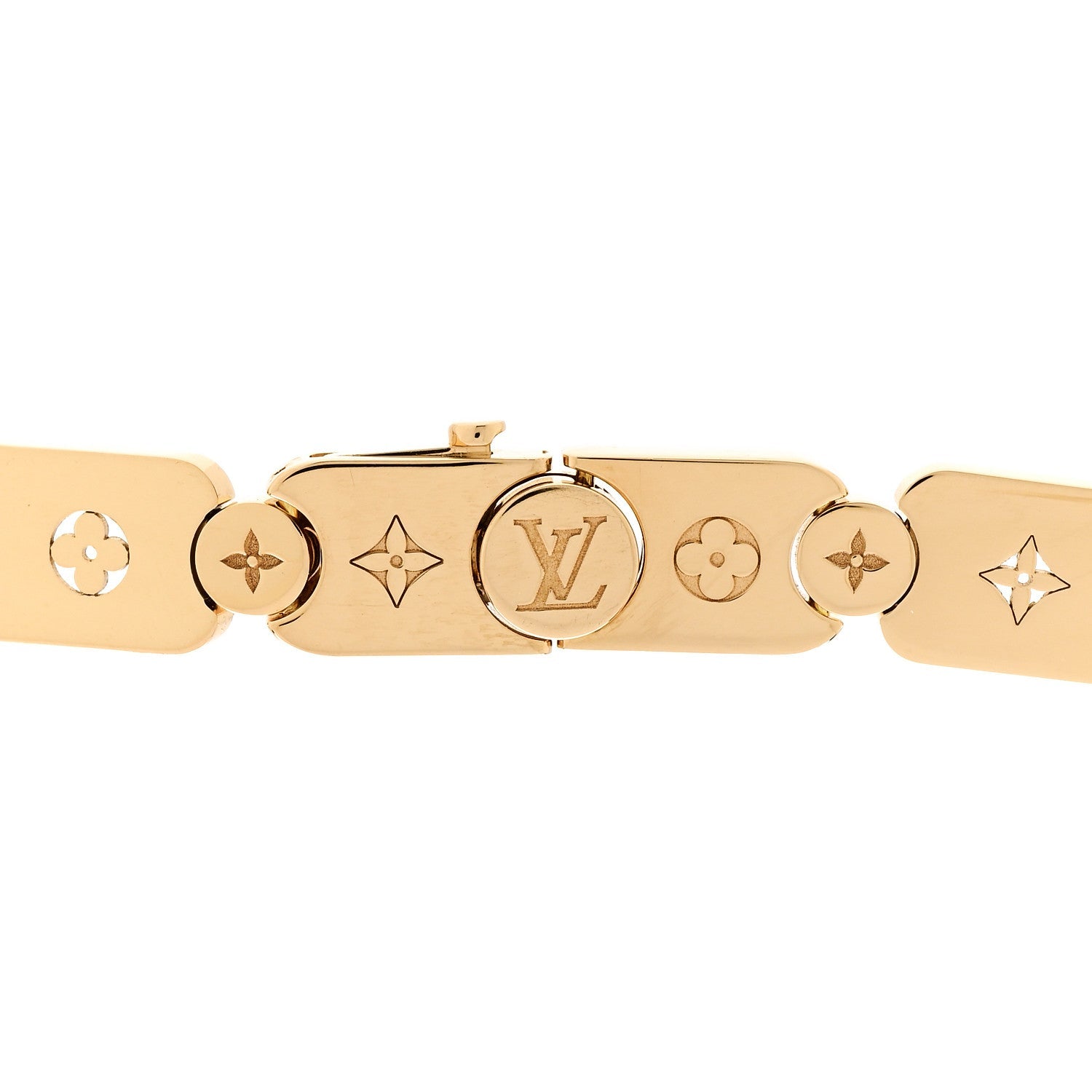 Louis Vuitton 18K Yellow Gold Les Gastons Vuitton Gourmette Necklace