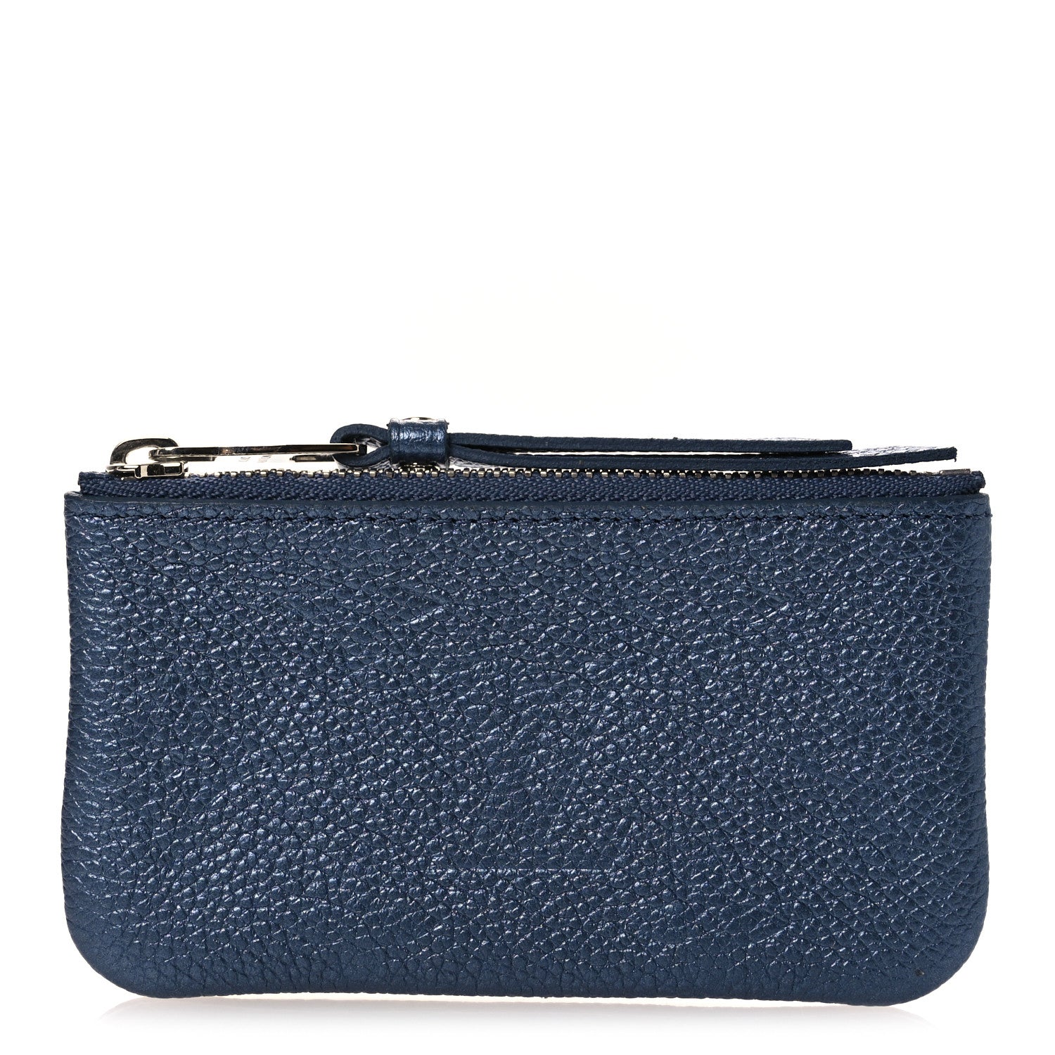 Louis Vuitton Metallic Empreinte Monogram Giant Key Pouch Navy Nacre
