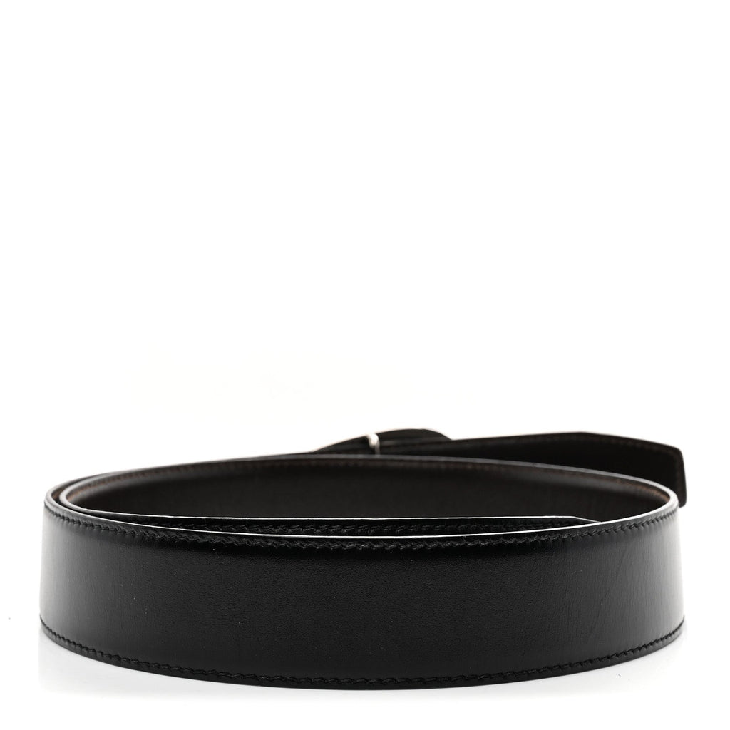 Gucci Calfskin G Logo Belt 80 32 Black