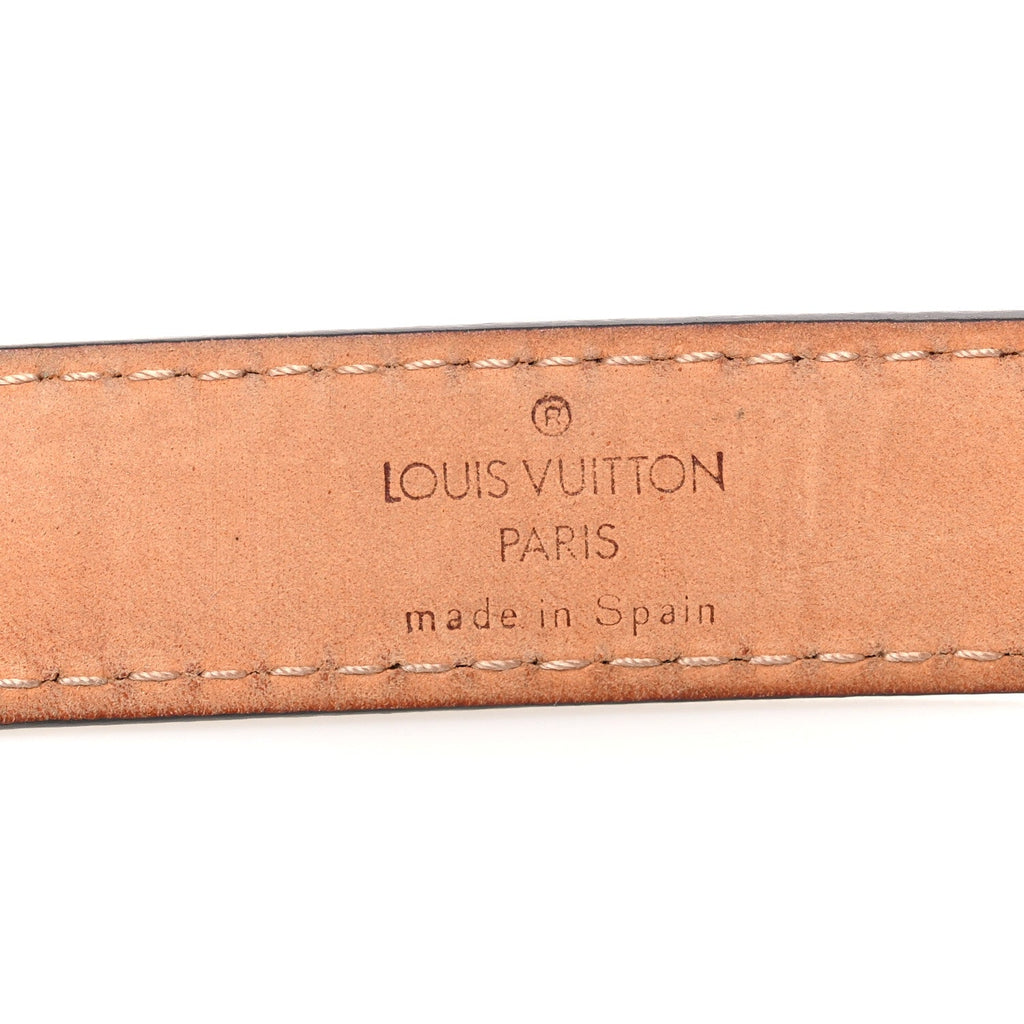 Louis Vuitton Monogram 20mm Initiales Belt 80/32