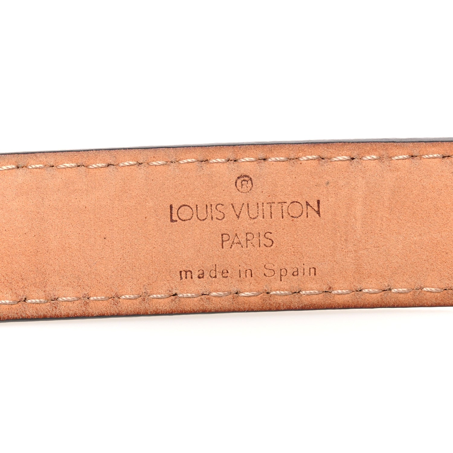 Louis Vuitton Monogram 20mm Initiales Belt 80/32