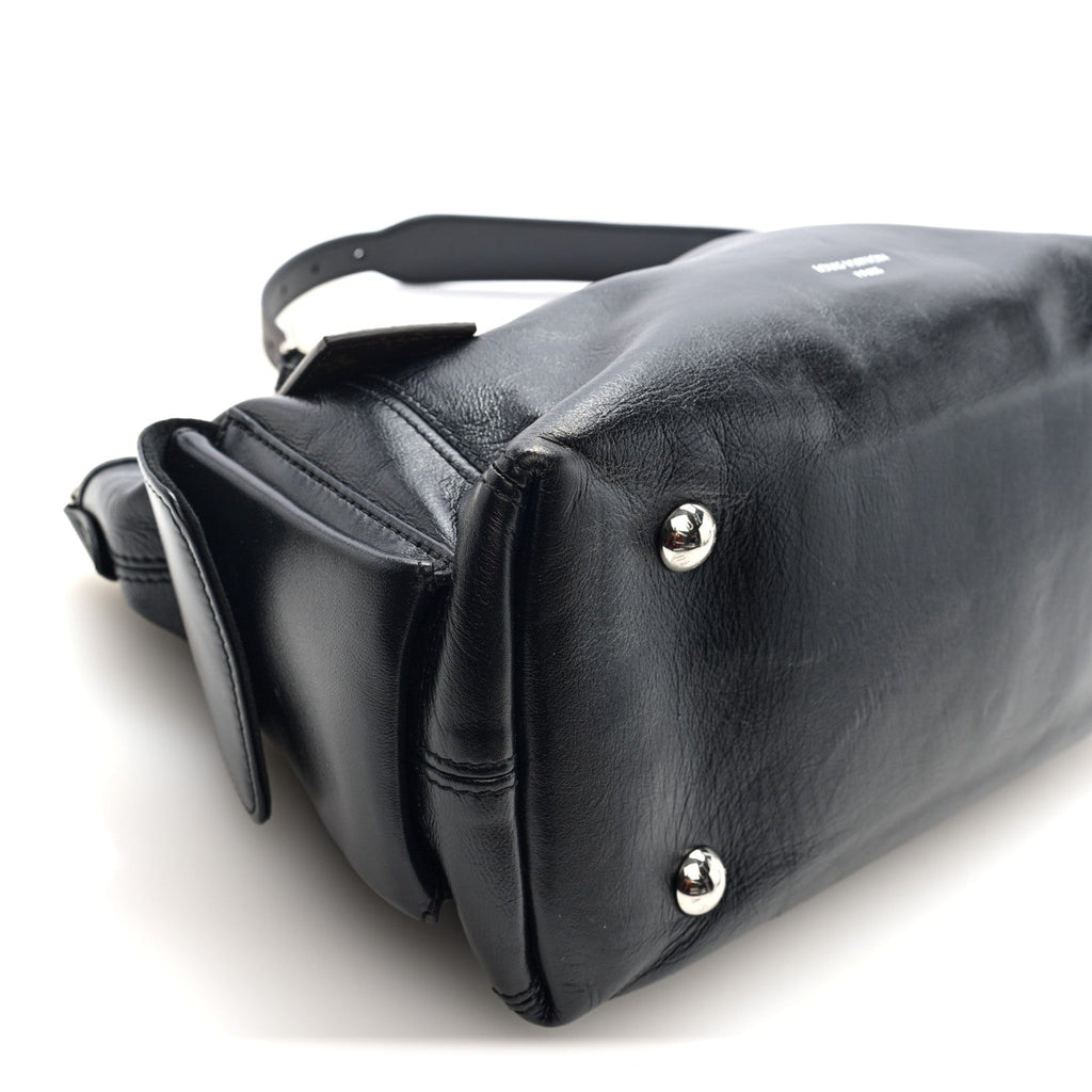 Louis Vuitton Lambskin CarryAll Cargo Vibe PM Black