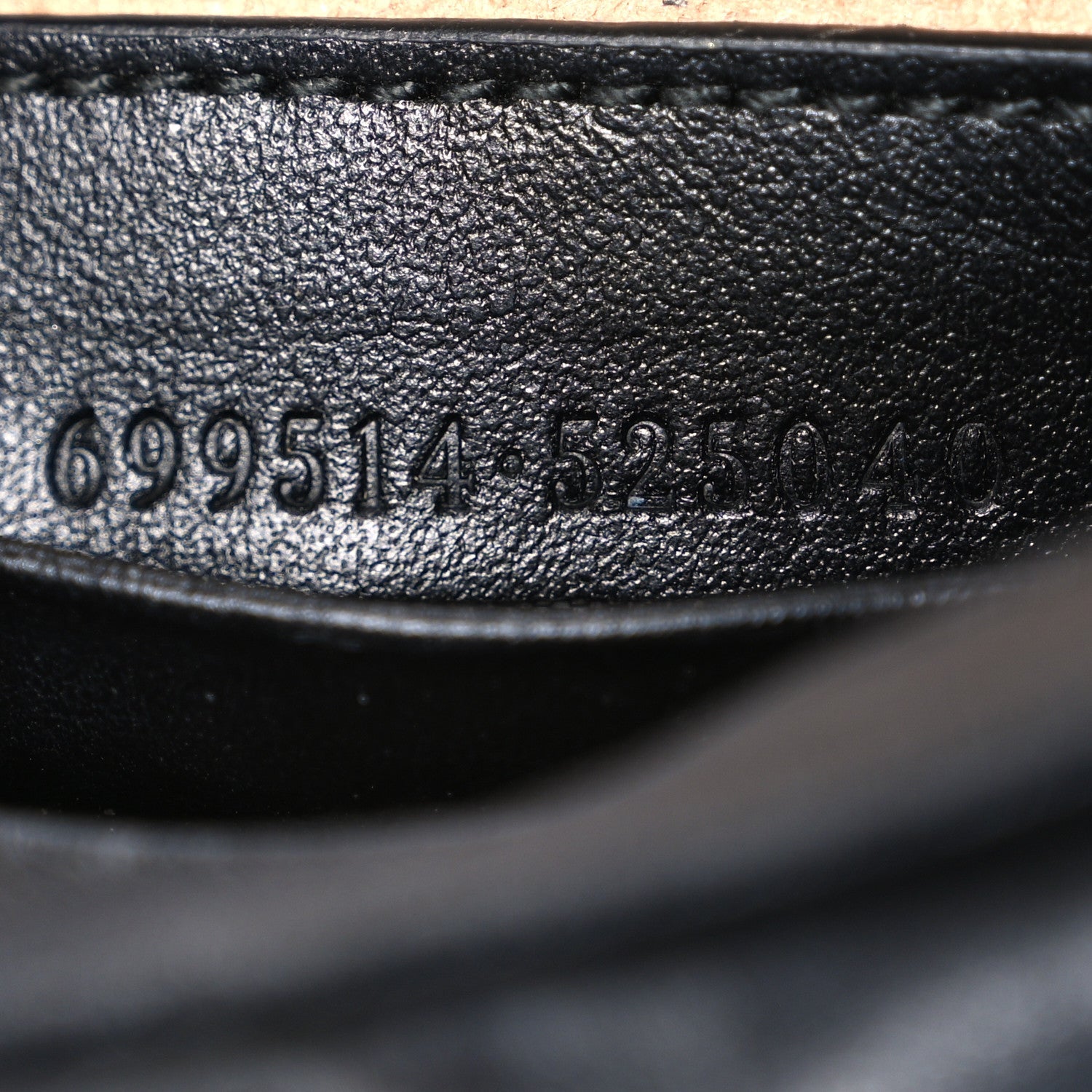 Gucci Calfskin Matelasse Chevron Mini GG Marmont Half Moon Hobo Black