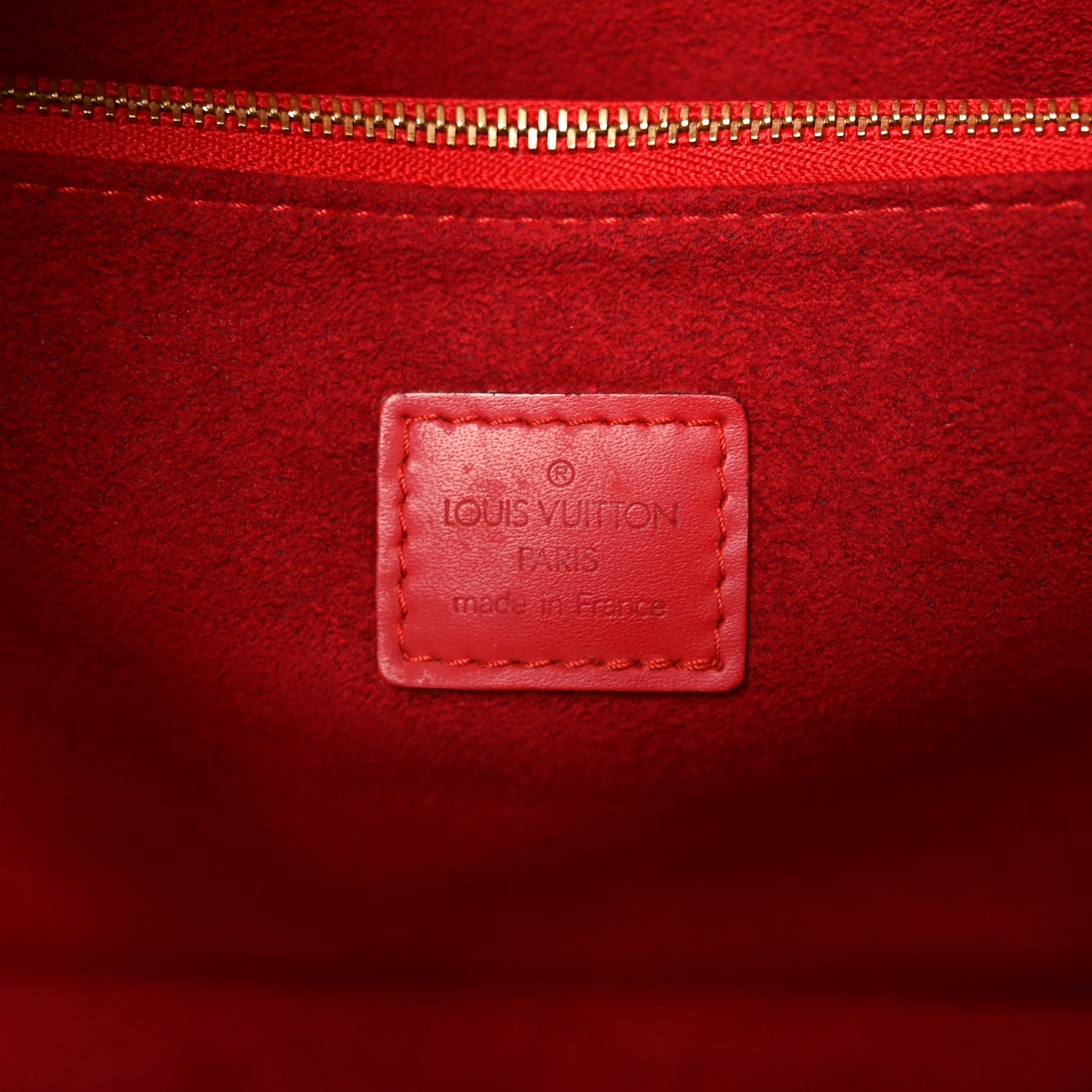 Louis Vuitton Epi Solferino 50 Castillan Red