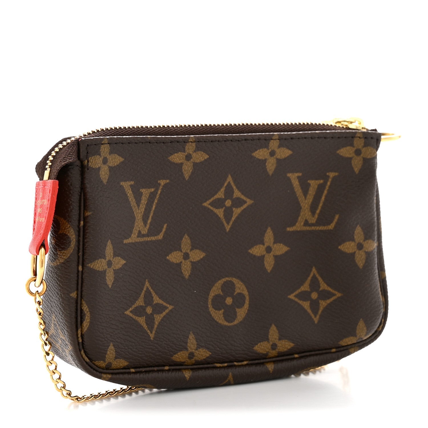 Louis Vuitton Monogram 2018 Christmas Animation Mini Cats Pochette Accessories