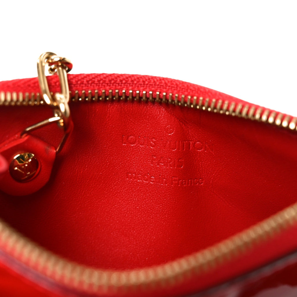 Louis Vuitton Vernis Key Pouch NM Cherry