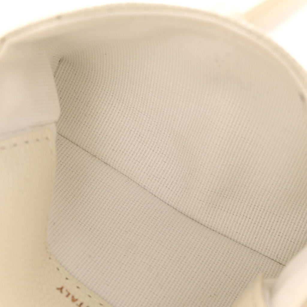 Chanel Shiny Caviar Quilted Chain Melody Belt Bag White
