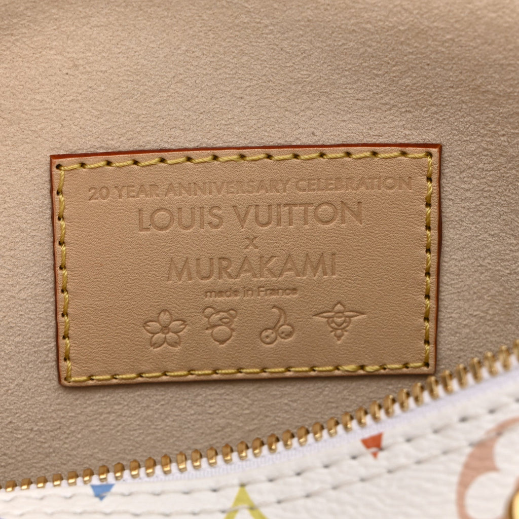 Louis Vuitton LV X TM Monogram Multicolor Speedy Bandouliere 25 White