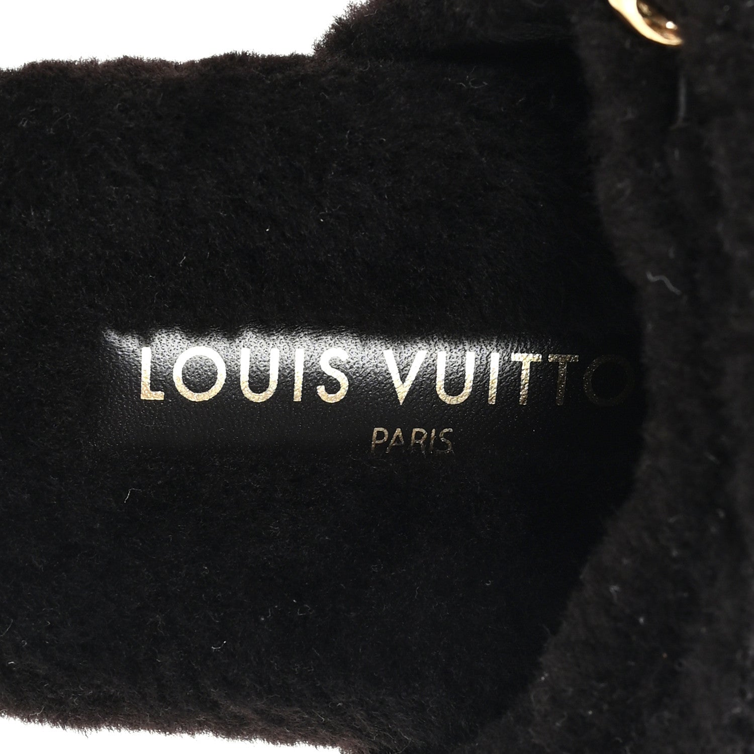 Louis Vuitton Shearling Monogram Giant LV Sunset Flat Comfort Mule 38 Brown