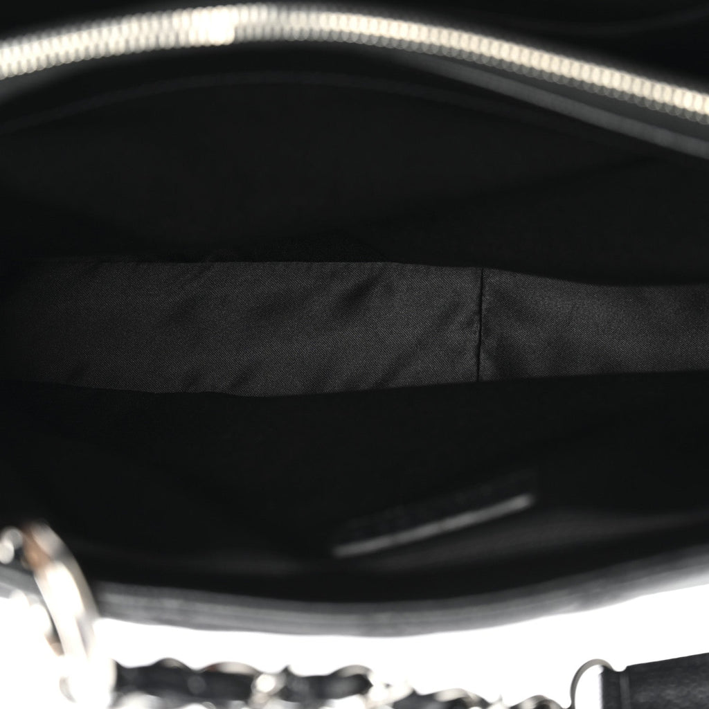 Chanel Caviar Quilted Grand Shopping Tote GST Black