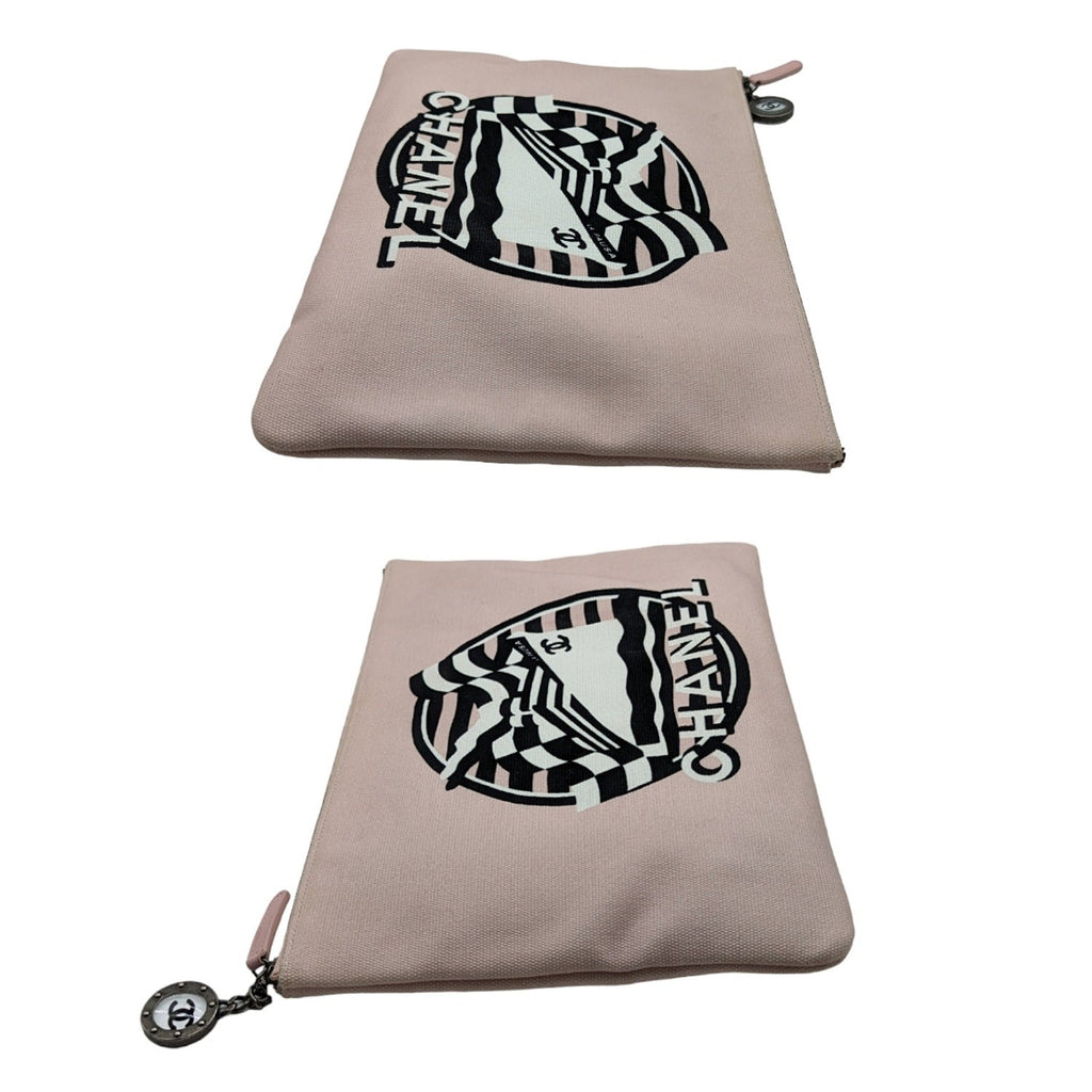 Chanel bag La Pausa Bay Pouch O-Case Light Pink